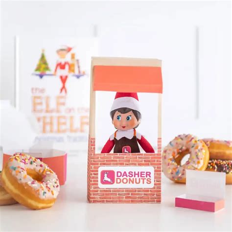 Elf on the Shelf Donut Box Ideas For Kids